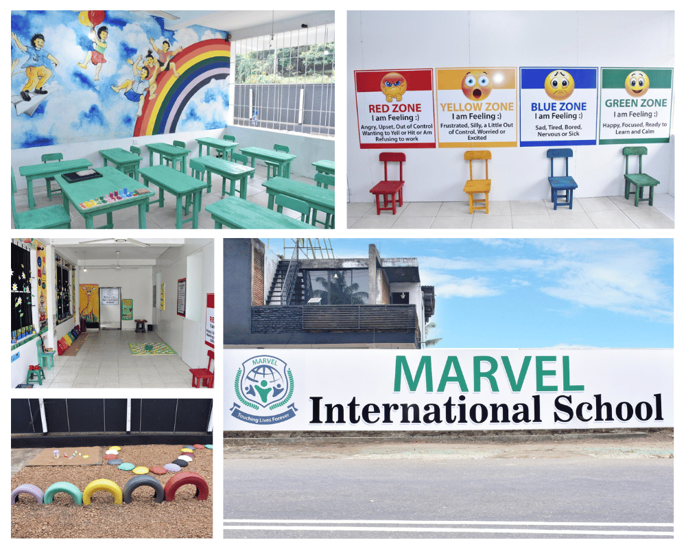 marvel international school outside
